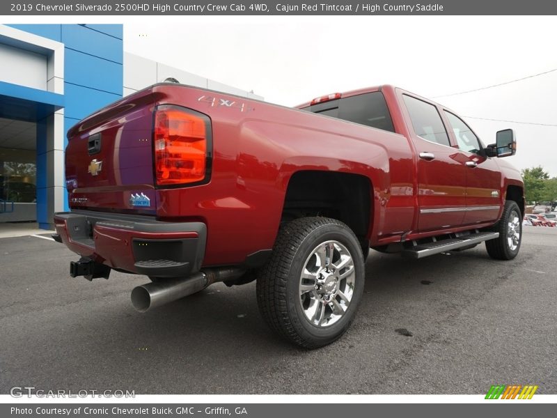 Cajun Red Tintcoat / High Country Saddle 2019 Chevrolet Silverado 2500HD High Country Crew Cab 4WD