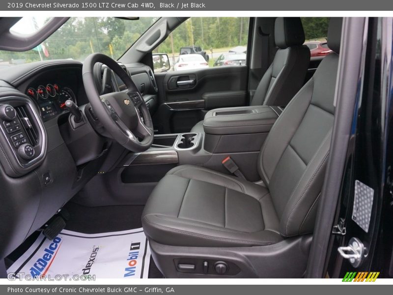 2019 Silverado 1500 LTZ Crew Cab 4WD Jet Black Interior