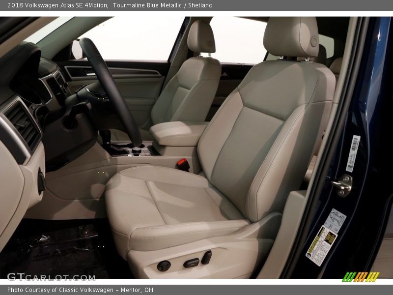 Tourmaline Blue Metallic / Shetland 2018 Volkswagen Atlas SE 4Motion