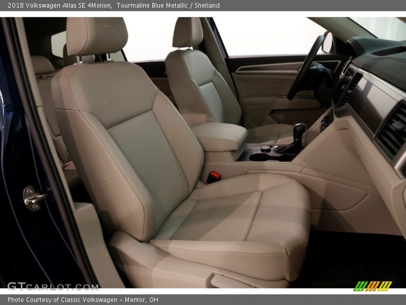 Tourmaline Blue Metallic / Shetland 2018 Volkswagen Atlas SE 4Motion