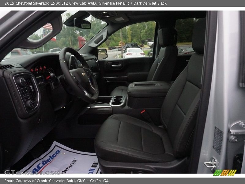 Silver Ice Metallic / Dark Ash/Jet Black 2019 Chevrolet Silverado 1500 LTZ Crew Cab 4WD