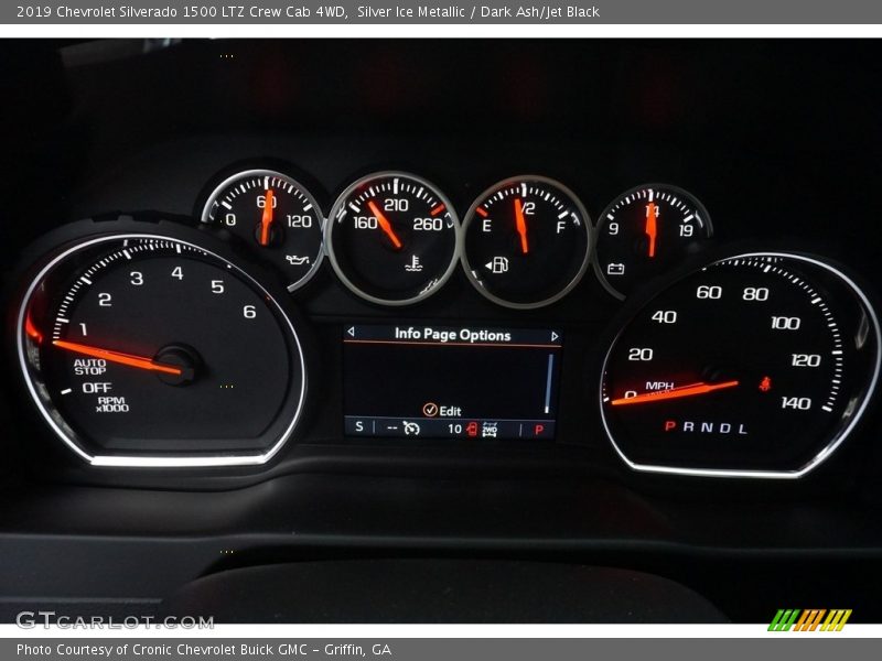  2019 Silverado 1500 LTZ Crew Cab 4WD LTZ Crew Cab 4WD Gauges