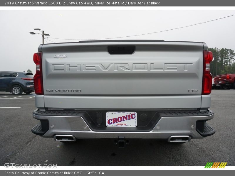 Silver Ice Metallic / Dark Ash/Jet Black 2019 Chevrolet Silverado 1500 LTZ Crew Cab 4WD