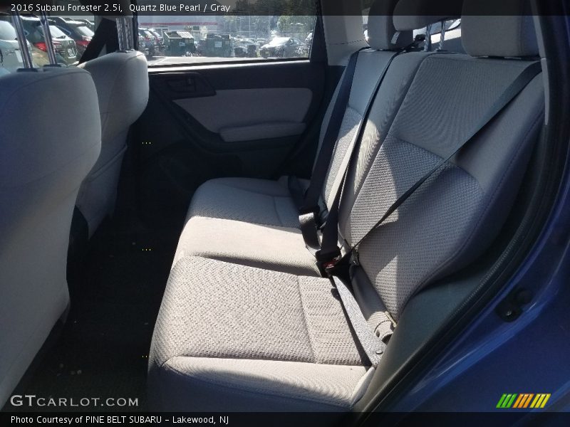 Quartz Blue Pearl / Gray 2016 Subaru Forester 2.5i