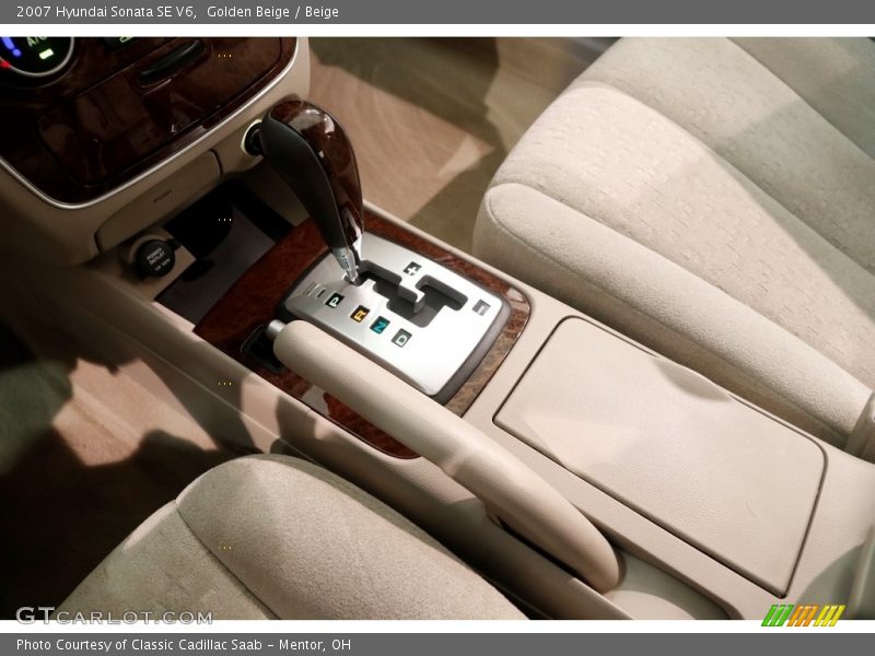 Golden Beige / Beige 2007 Hyundai Sonata SE V6