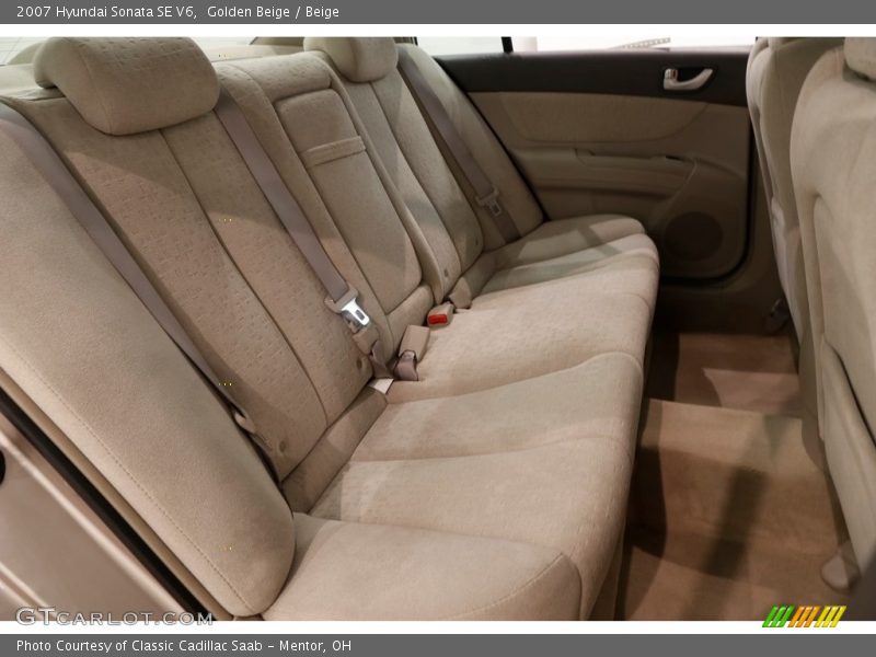 Golden Beige / Beige 2007 Hyundai Sonata SE V6