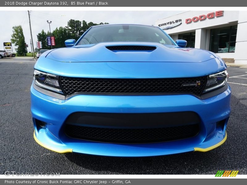 B5 Blue Pearl / Black 2018 Dodge Charger Daytona 392