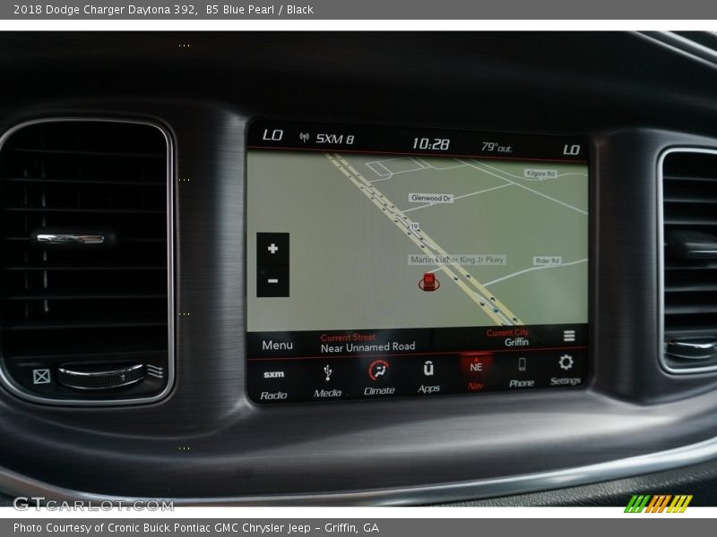 B5 Blue Pearl / Black 2018 Dodge Charger Daytona 392