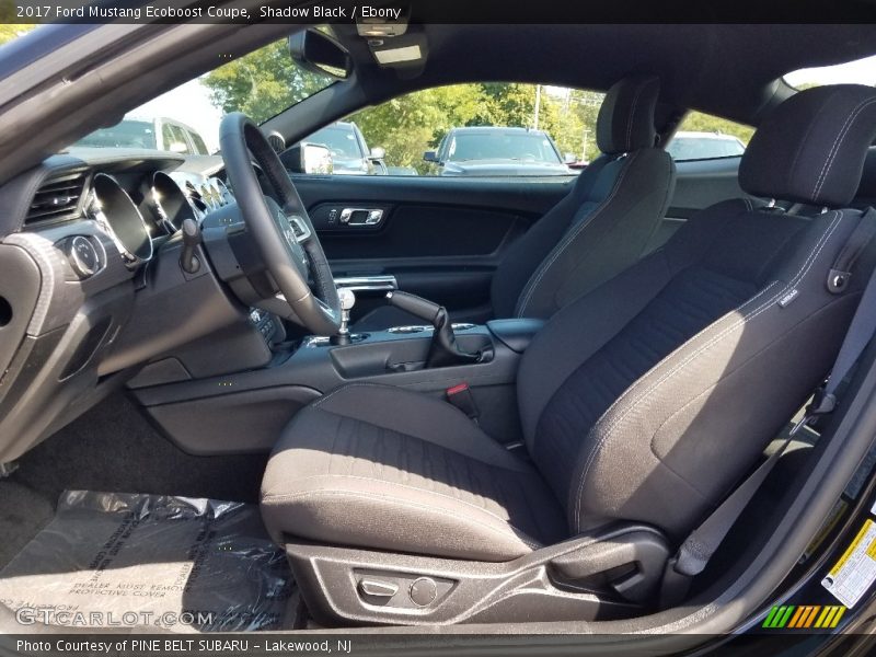 Shadow Black / Ebony 2017 Ford Mustang Ecoboost Coupe