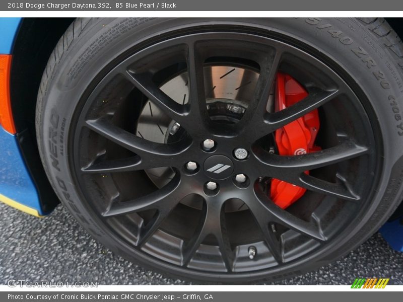 B5 Blue Pearl / Black 2018 Dodge Charger Daytona 392