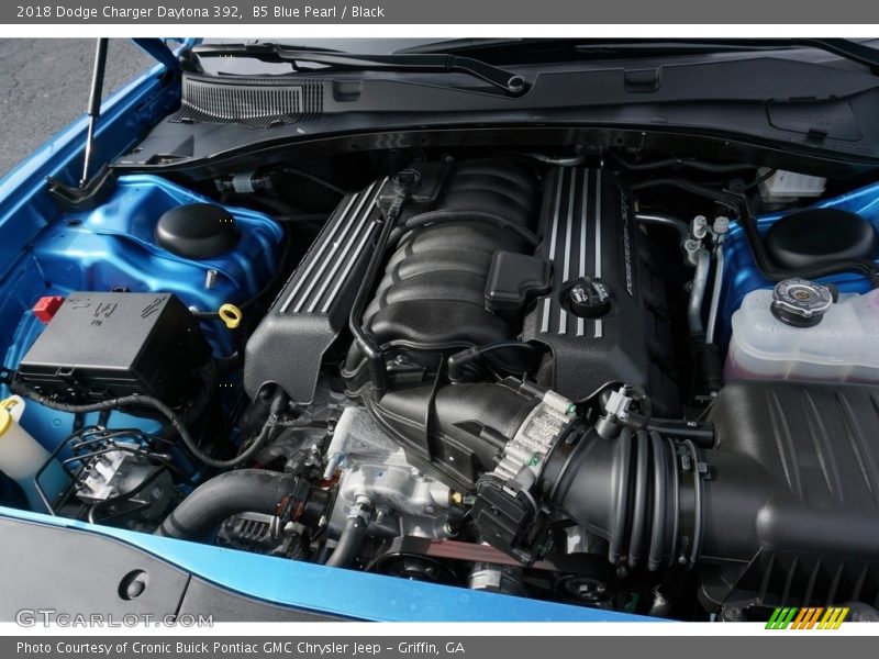 B5 Blue Pearl / Black 2018 Dodge Charger Daytona 392