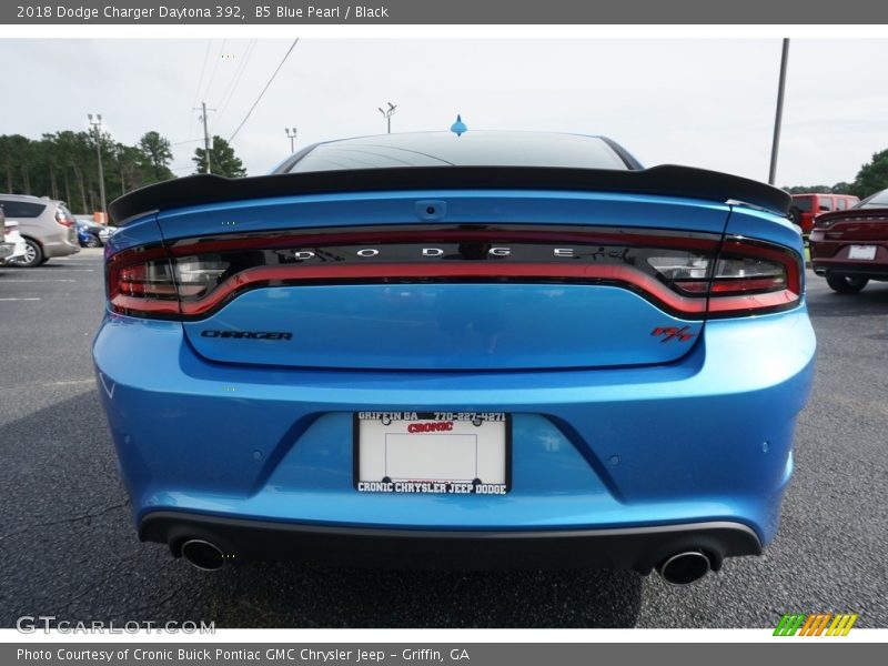 B5 Blue Pearl / Black 2018 Dodge Charger Daytona 392