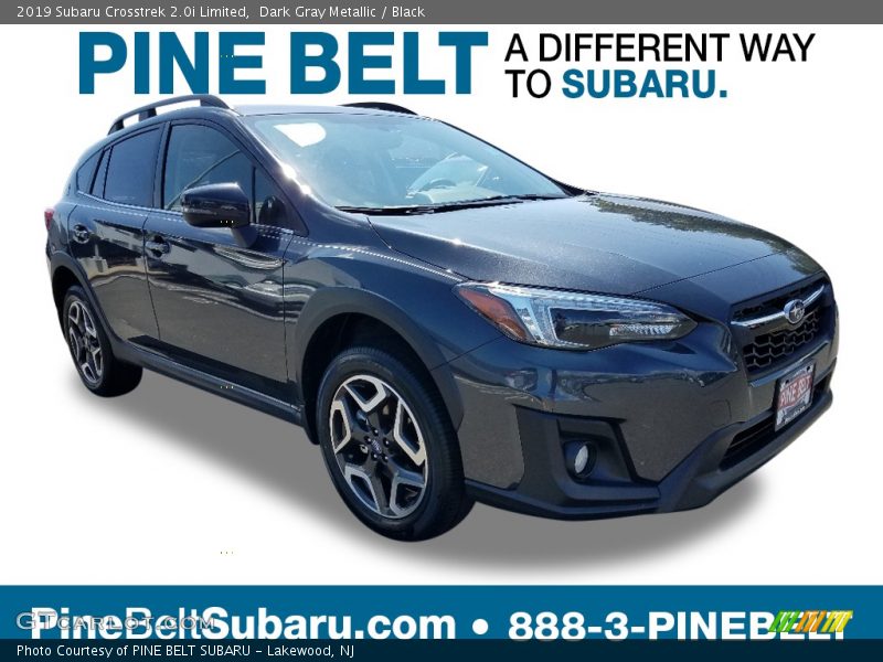 Dark Gray Metallic / Black 2019 Subaru Crosstrek 2.0i Limited