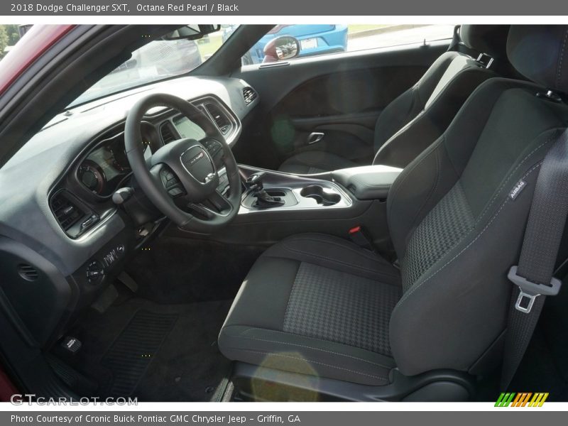 Octane Red Pearl / Black 2018 Dodge Challenger SXT