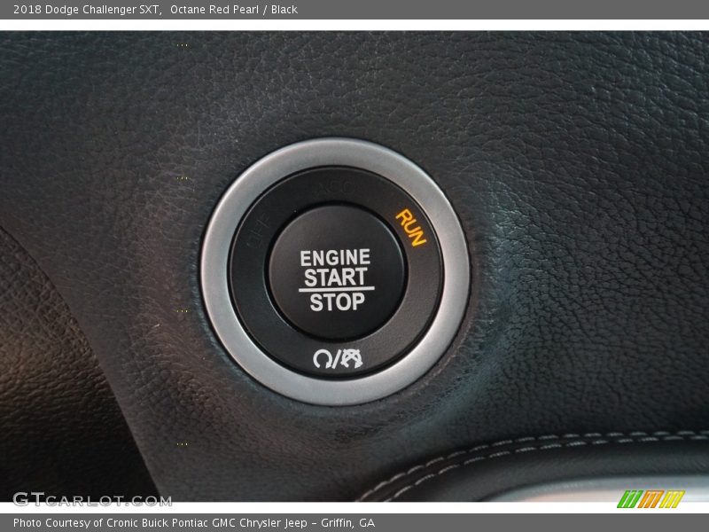 Octane Red Pearl / Black 2018 Dodge Challenger SXT