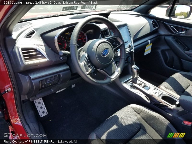 Front Seat of 2019 Impreza 2.0i Sport 5-Door