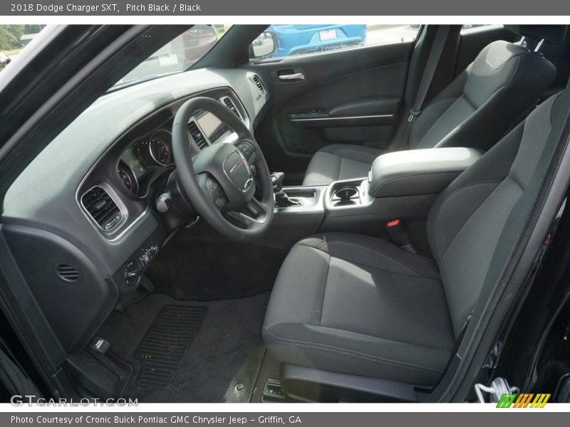 Pitch Black / Black 2018 Dodge Charger SXT