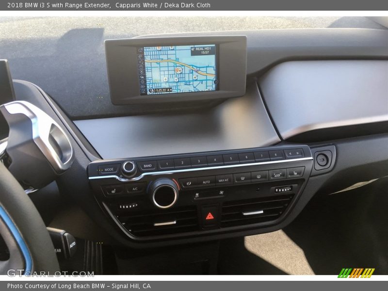 Capparis White / Deka Dark Cloth 2018 BMW i3 S with Range Extender