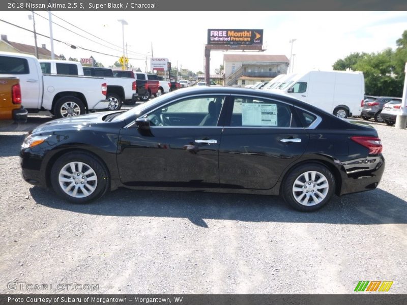 Super Black / Charcoal 2018 Nissan Altima 2.5 S
