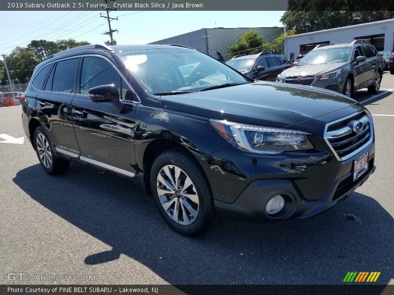 Crystal Black Silica / Java Brown 2019 Subaru Outback 2.5i Touring