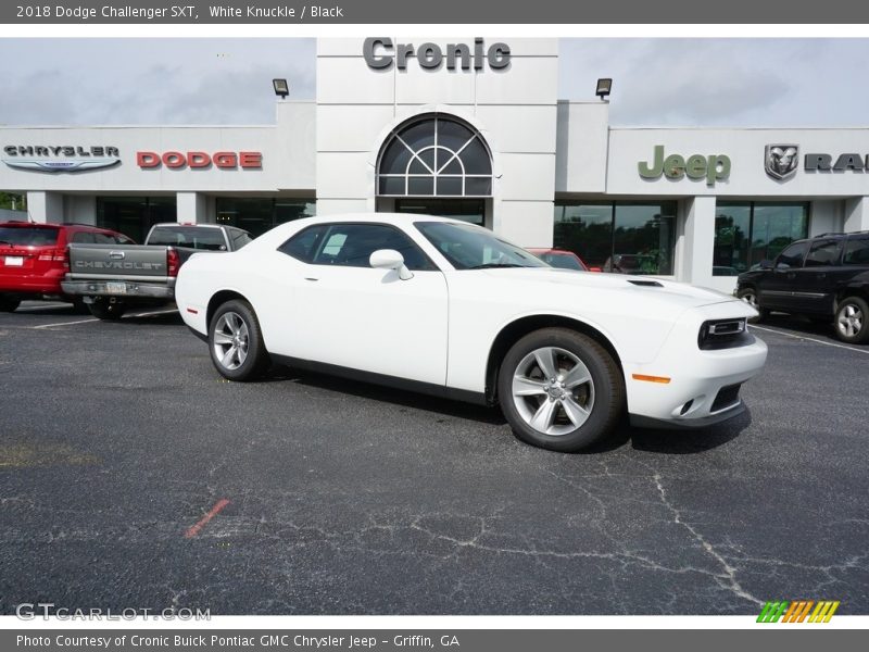 White Knuckle / Black 2018 Dodge Challenger SXT