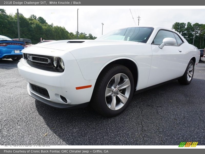 White Knuckle / Black 2018 Dodge Challenger SXT