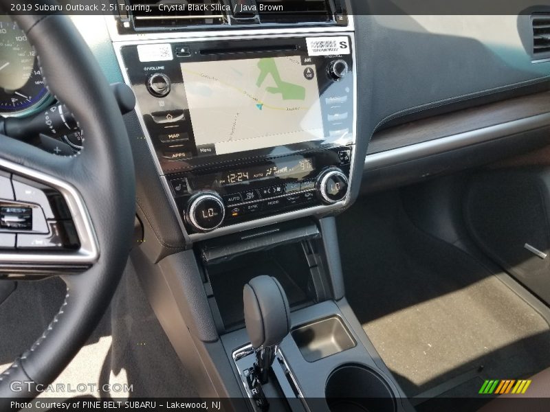 Crystal Black Silica / Java Brown 2019 Subaru Outback 2.5i Touring