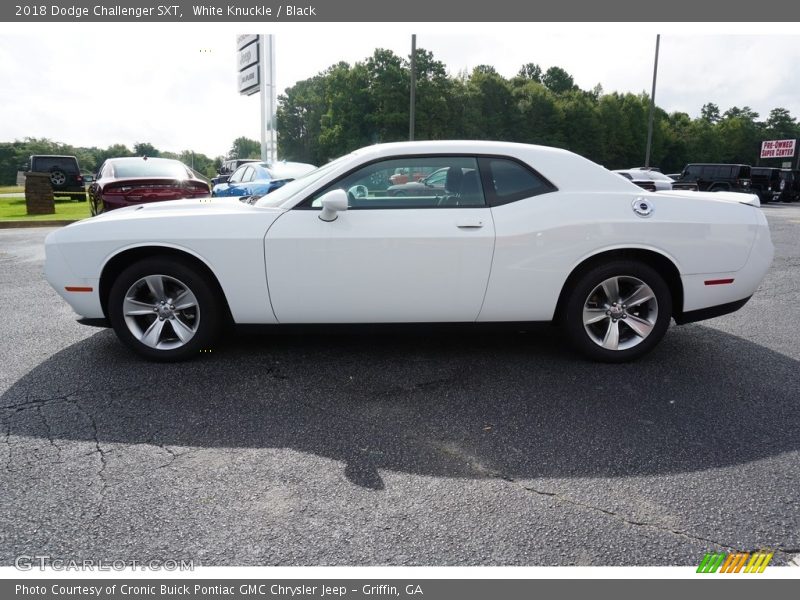 White Knuckle / Black 2018 Dodge Challenger SXT