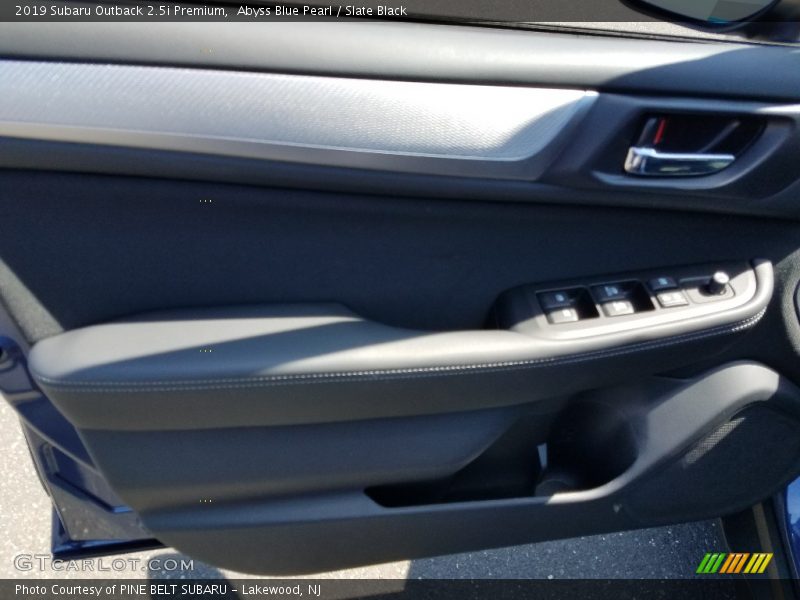 Abyss Blue Pearl / Slate Black 2019 Subaru Outback 2.5i Premium