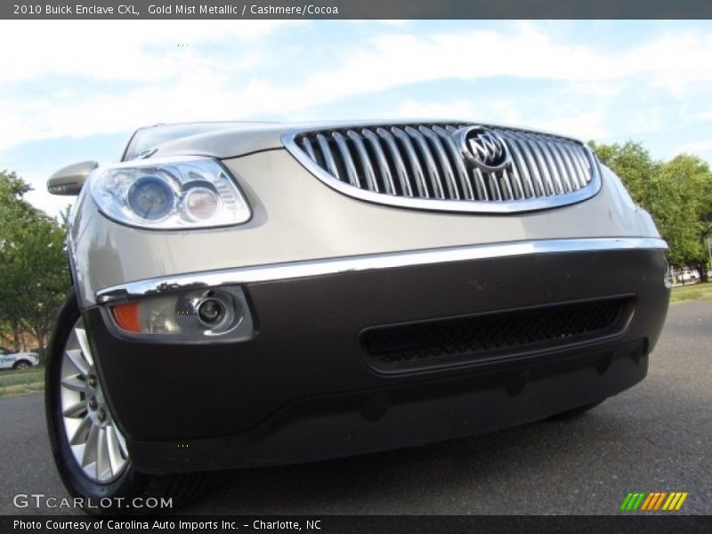 Gold Mist Metallic / Cashmere/Cocoa 2010 Buick Enclave CXL