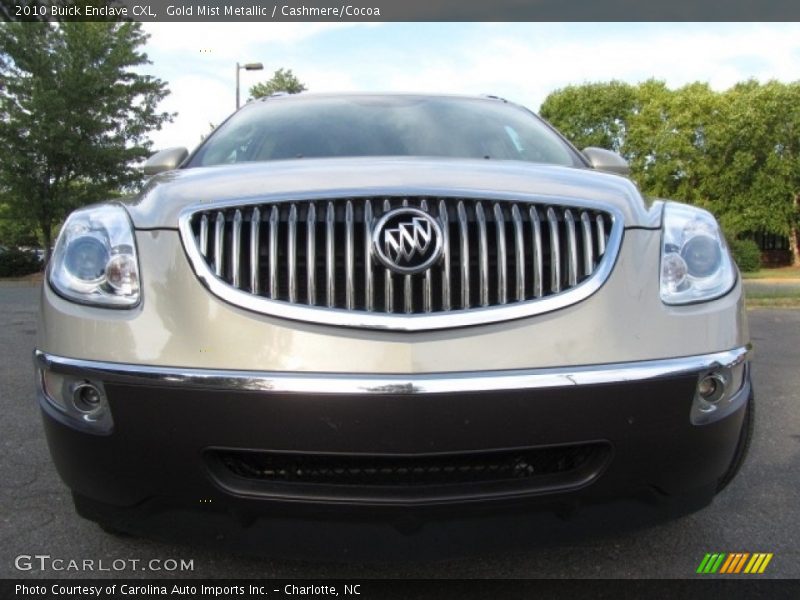 Gold Mist Metallic / Cashmere/Cocoa 2010 Buick Enclave CXL