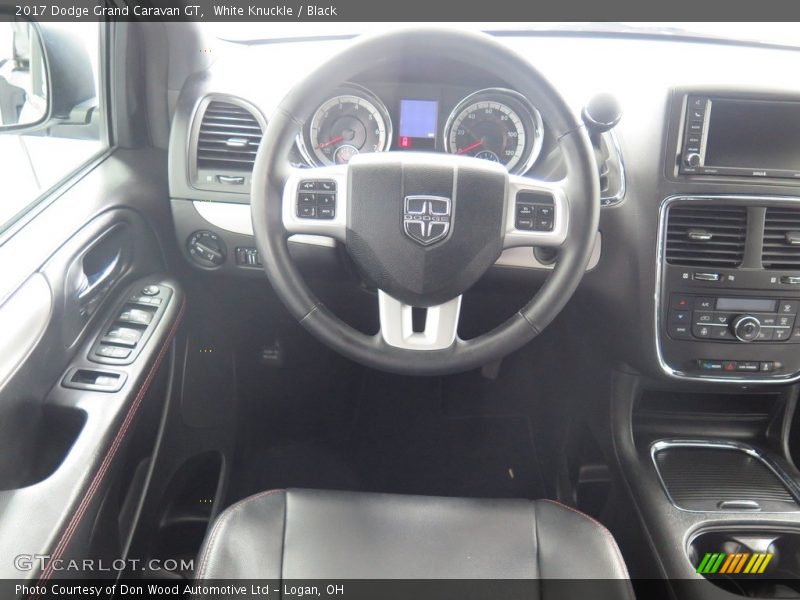 White Knuckle / Black 2017 Dodge Grand Caravan GT