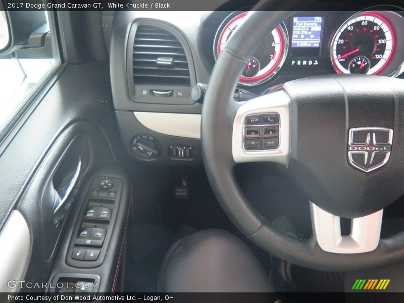 White Knuckle / Black 2017 Dodge Grand Caravan GT