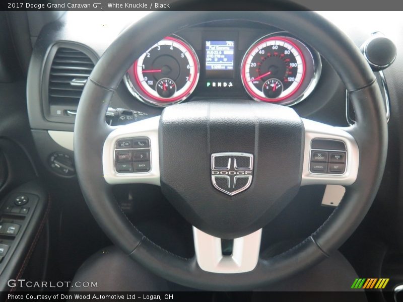 White Knuckle / Black 2017 Dodge Grand Caravan GT
