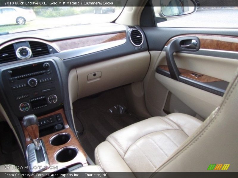 Gold Mist Metallic / Cashmere/Cocoa 2010 Buick Enclave CXL