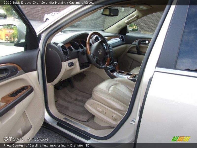 Gold Mist Metallic / Cashmere/Cocoa 2010 Buick Enclave CXL