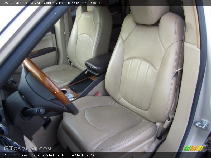 Gold Mist Metallic / Cashmere/Cocoa 2010 Buick Enclave CXL