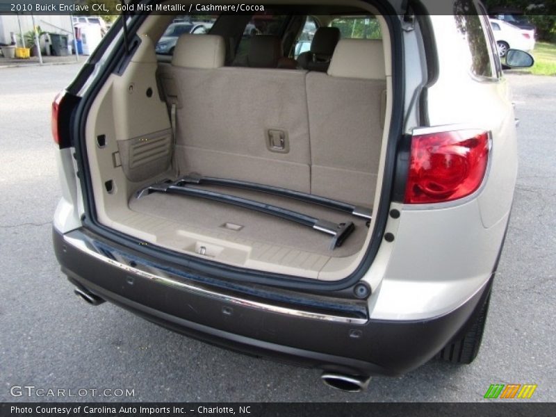 Gold Mist Metallic / Cashmere/Cocoa 2010 Buick Enclave CXL