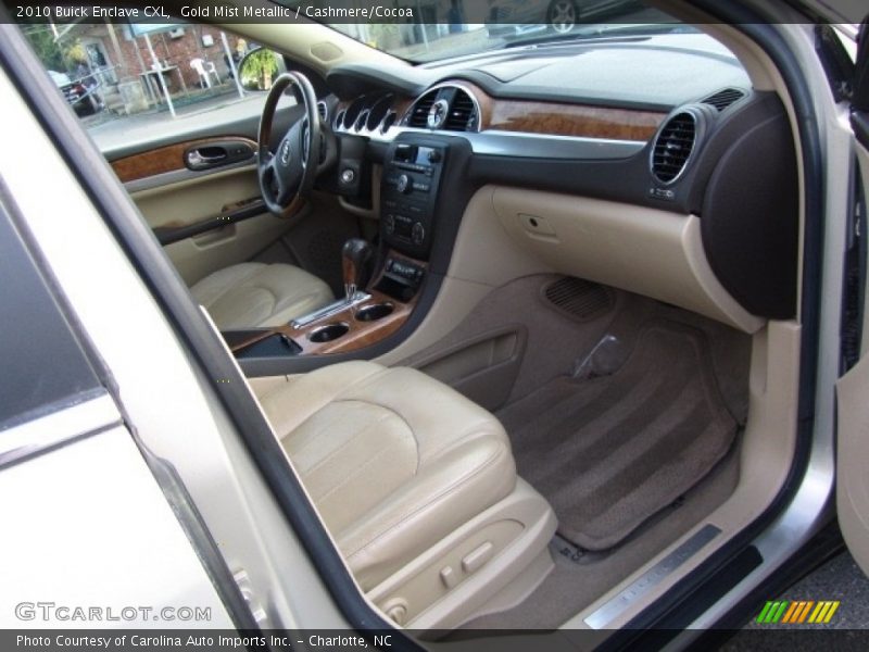 Gold Mist Metallic / Cashmere/Cocoa 2010 Buick Enclave CXL