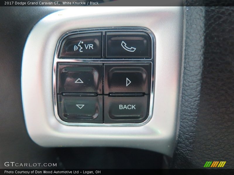 White Knuckle / Black 2017 Dodge Grand Caravan GT