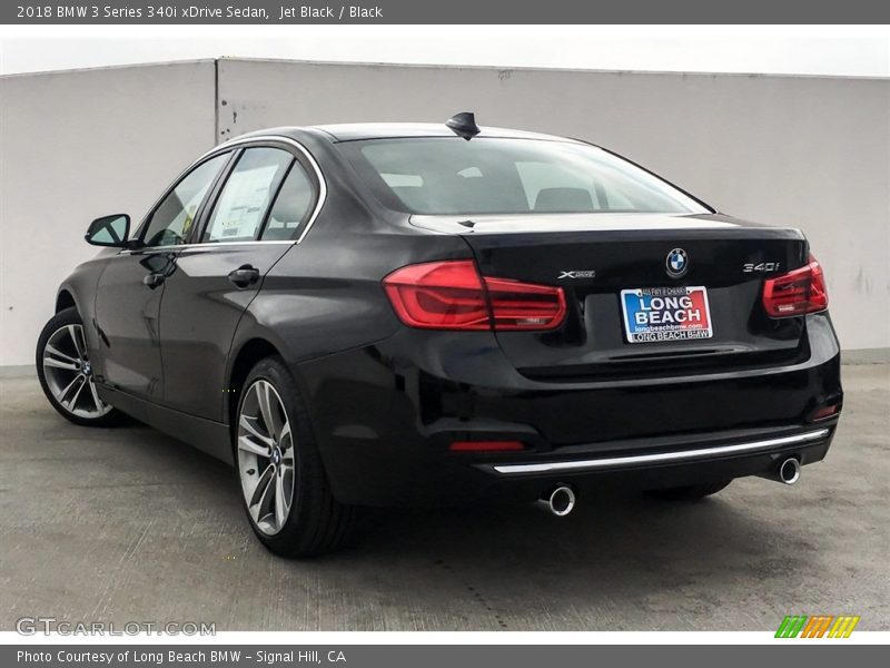 Jet Black / Black 2018 BMW 3 Series 340i xDrive Sedan