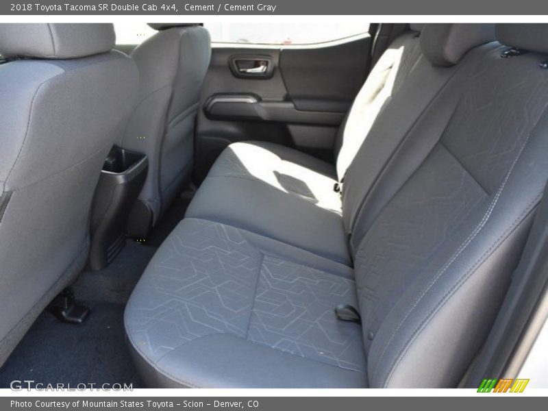 Cement / Cement Gray 2018 Toyota Tacoma SR Double Cab 4x4
