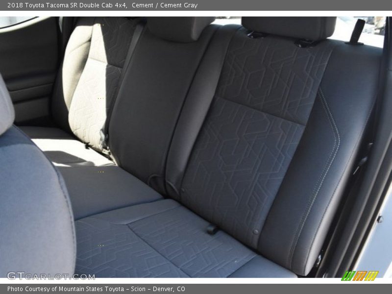 Cement / Cement Gray 2018 Toyota Tacoma SR Double Cab 4x4
