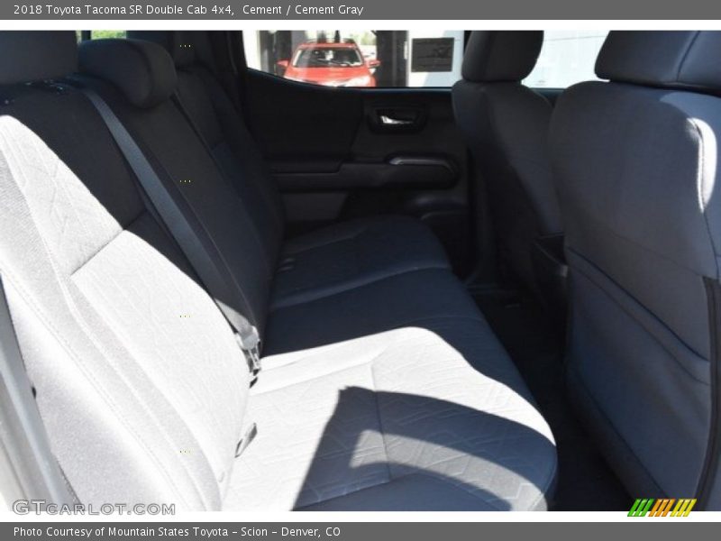 Cement / Cement Gray 2018 Toyota Tacoma SR Double Cab 4x4