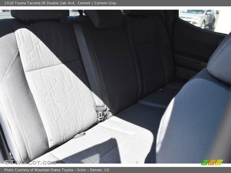Cement / Cement Gray 2018 Toyota Tacoma SR Double Cab 4x4