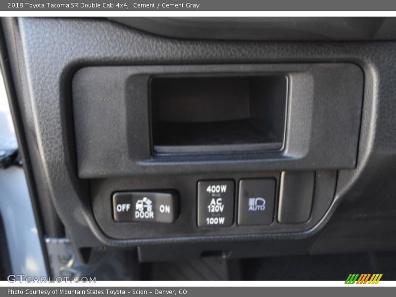 Cement / Cement Gray 2018 Toyota Tacoma SR Double Cab 4x4