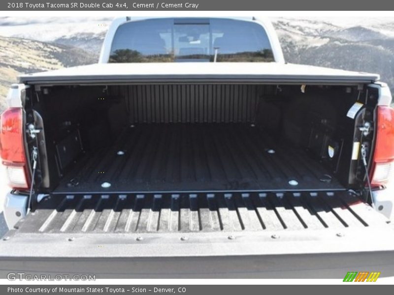 Cement / Cement Gray 2018 Toyota Tacoma SR Double Cab 4x4