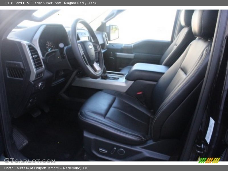 Magma Red / Black 2018 Ford F150 Lariat SuperCrew