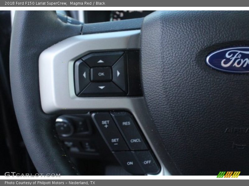 Magma Red / Black 2018 Ford F150 Lariat SuperCrew