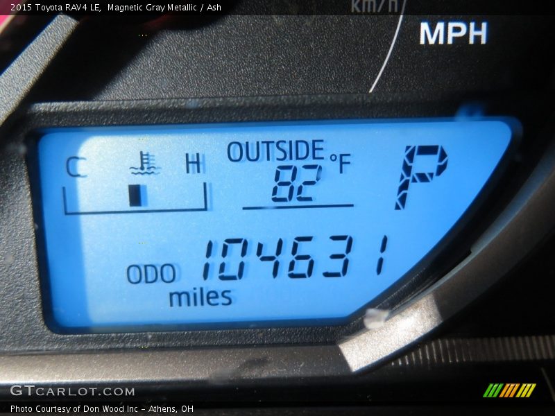 Magnetic Gray Metallic / Ash 2015 Toyota RAV4 LE
